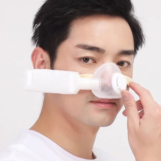 硅胶简呼吸自吸式鼻罩防粉尘