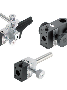 替换米思米支柱安装用定位滑台 STLC48 带交叉孔单轴滑动型