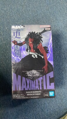 日版现货 眼镜厂 死神 MAXIMATIC 更木剑八 卍解·野晒 景品手办