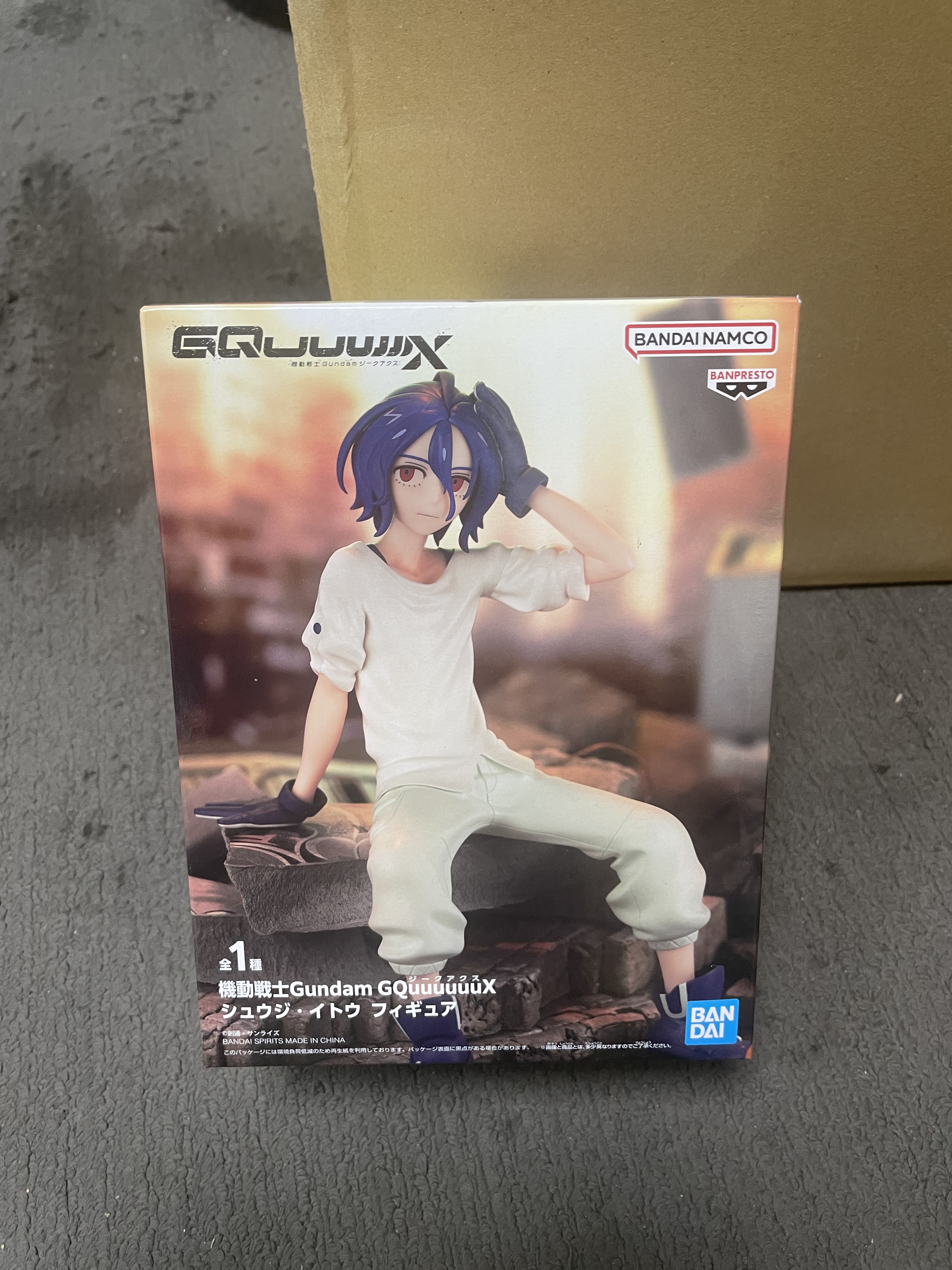 日版现货 万代 机动战士高达 GQuuuuuuX 修司伊藤 景品 手办