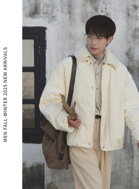 ELI【雪见】90白鸭绒可拆卸毛领冬季保暖防风羽绒服冬季外套简约