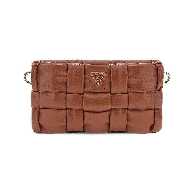 代购GUESS女士手提包便携收纳日常使用轻便携带简约设计棕色,箱包皮具/热销女包/男包,手拿包,淘宝优惠券,粉丝福利购,淘宝优惠卷