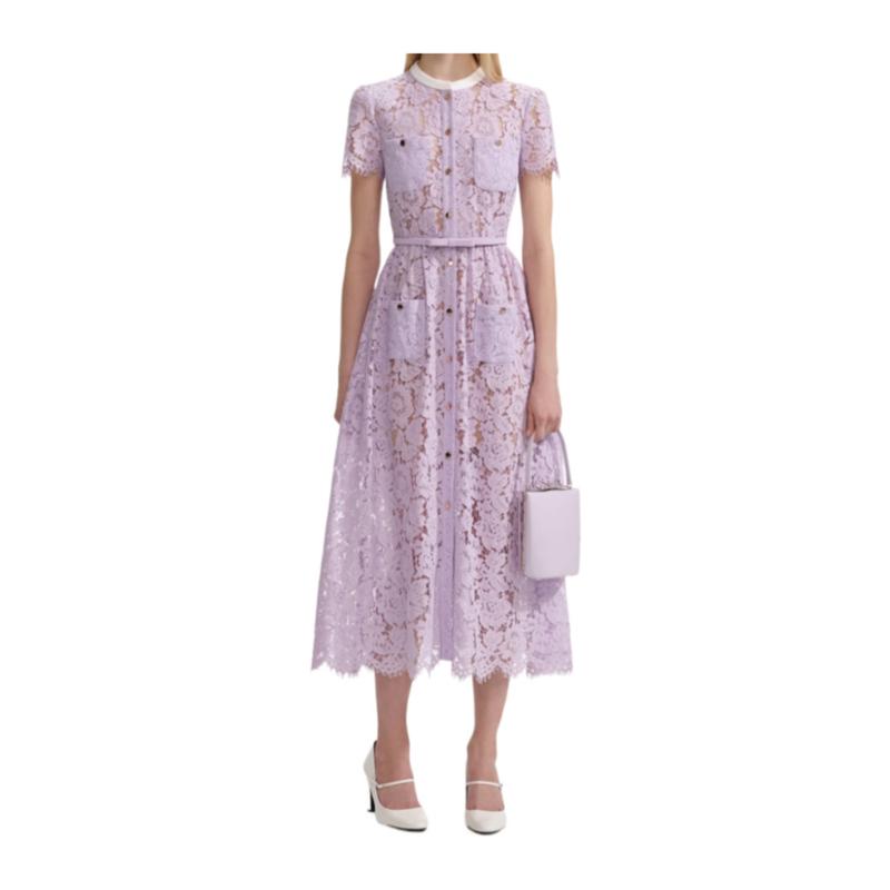 SelfPortrait连衣裙女透气舒适修身显瘦轻盈飘逸百搭实用