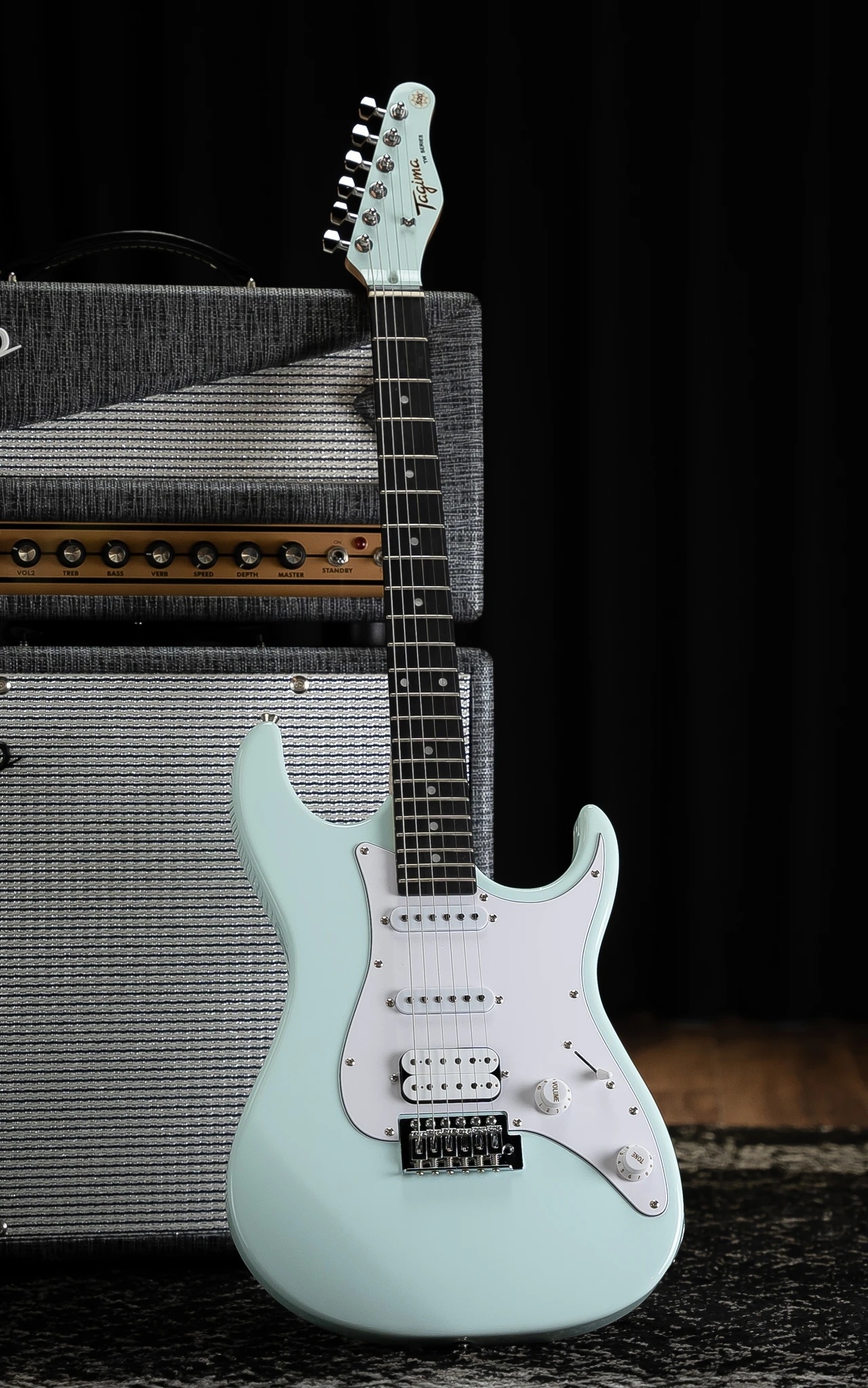 tagima 塔吉玛tg520 单单双新手入门电吉他ST