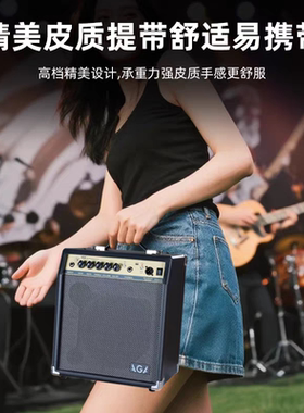 AGA电贝斯专用音箱BS-30蓝牙内录便携家用电贝司bass音响演出练