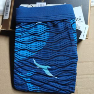 歌帝品牌海鸥印花男平角裤 GDB9921