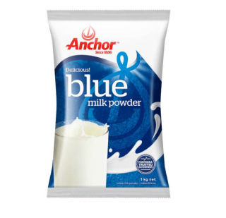 新西兰原装进口奶粉安佳Anchor奶粉成人全脂调制乳粉1KG大包袋装