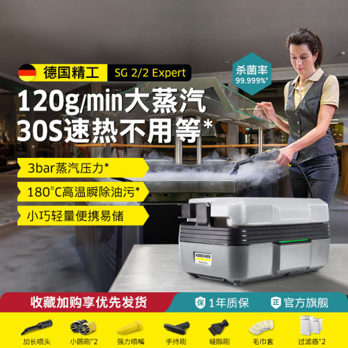 德国卡赫蒸汽清洗机高温杀菌除螨