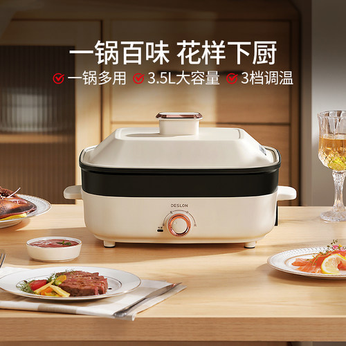 德世朗一体式多功能料理锅