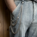 Bicycle Chain Ghost Head Mixed Three Chain