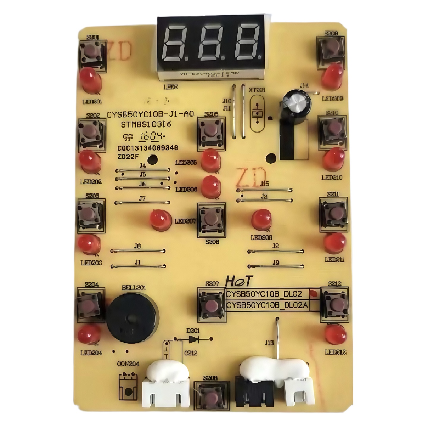 原厂电压力锅电源主板CYSB50YC10B-100/60YC10B 灯板按键显示板