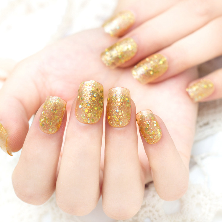 清新自然法式短款假指甲 美甲工具