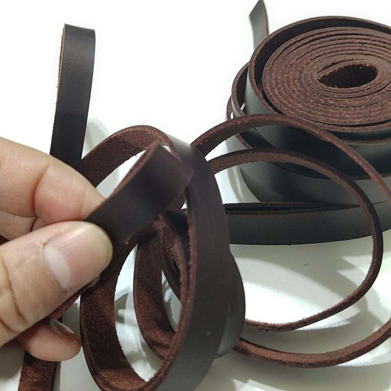 头层牛皮原切皮条DIY辅料