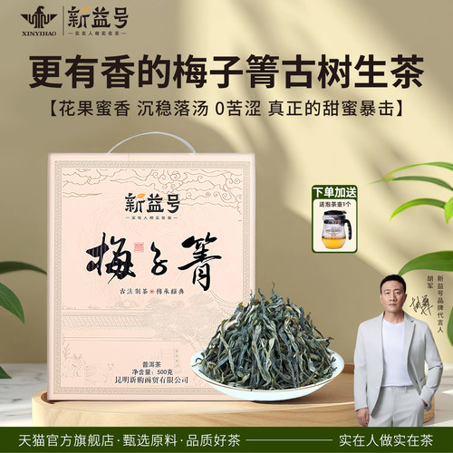 新益号梅子箐普洱生茶叶