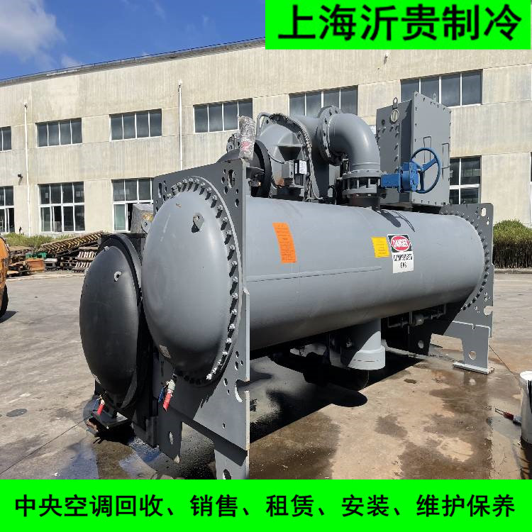 二手carrier开利高压离心机组800/1100rt水冷离心式冷水机10000v