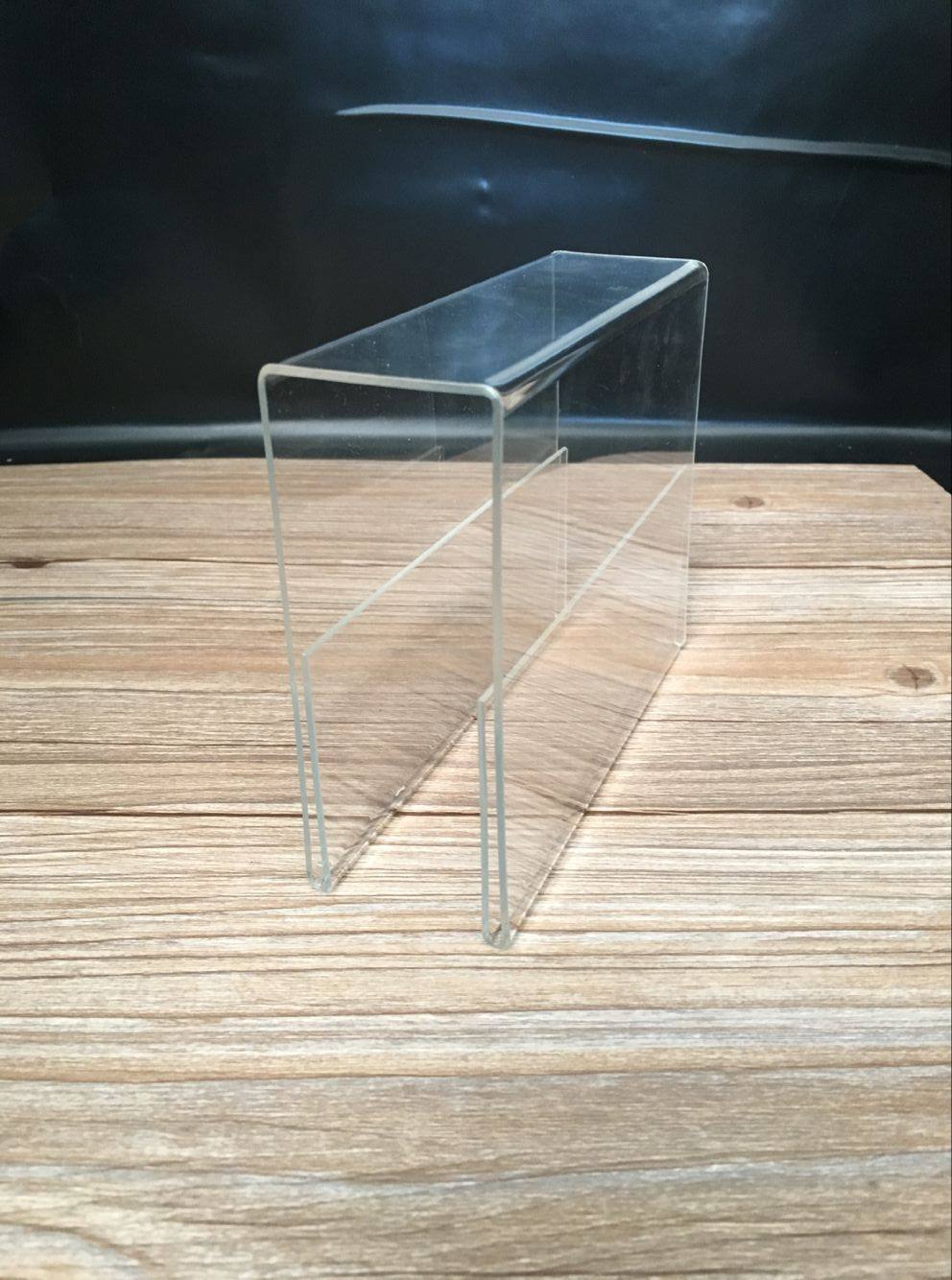 双面10*15cm亚克力屏风挂牌 隔热工位牌 职位岗位牌 标签架