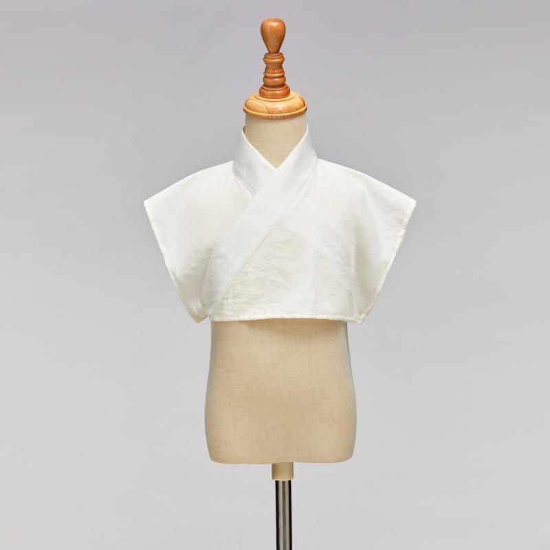 汉服假领子儿童汉服内搭男童衣领女童义领演出服白色领子古装内衬