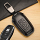 适用于林肯领航员钥匙套牛皮老款 进口mkc大陆mkz车钥匙包 mkx改装