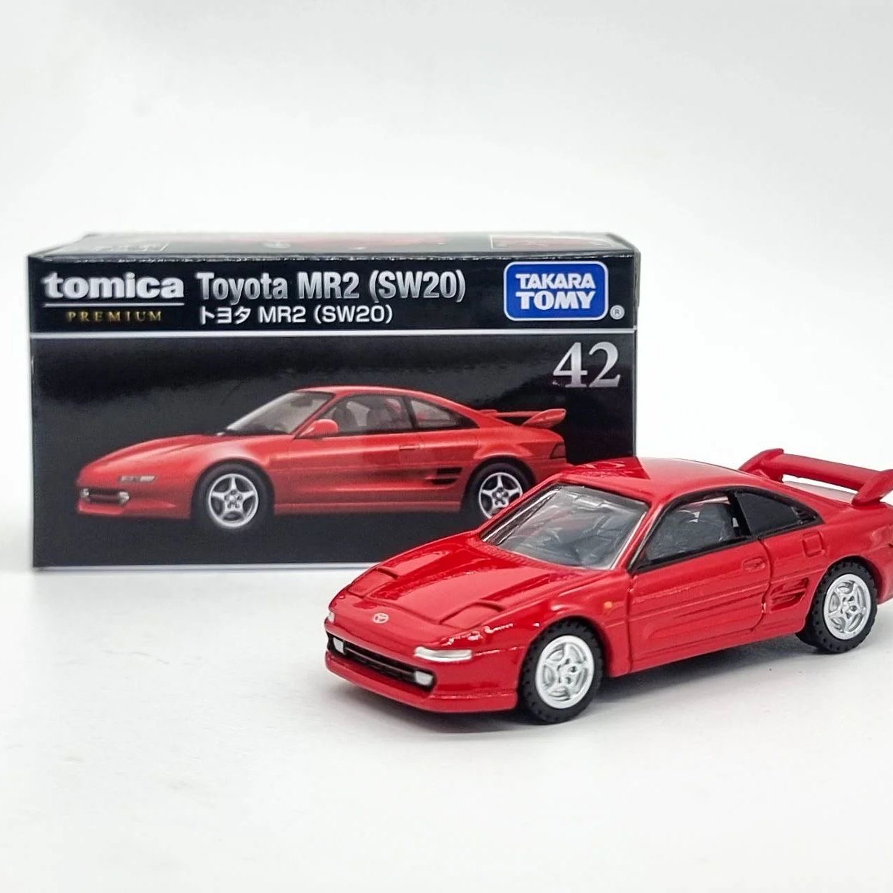 TOMICA多美卡黑盒TP42号丰田小车合金小车玩具车1/64国行正品