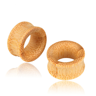 天然竹子透气防过敏防臭空心耳扩大耳洞耳环耳洞扩大耳钉耳廓饰品