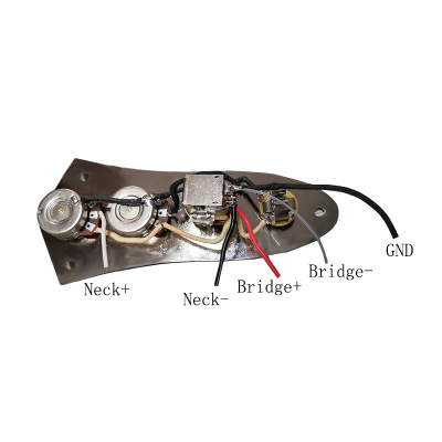 老郝手工拾音器高品质JB贝斯线路总成BASS贝司电吉他电路总成配件