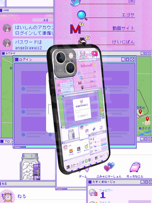 主播女孩重度依赖超天酱手机壳