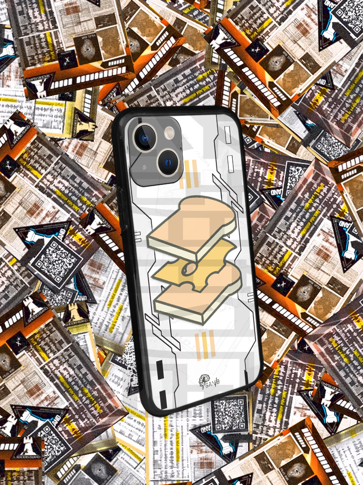 明日方舟两面包夹芝士手机壳