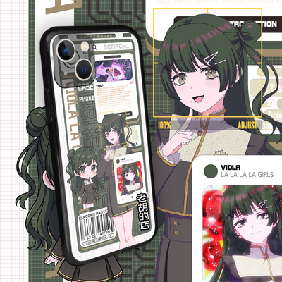 老胡的店BanG Dream!梦限大薇欧拉VIOLA周边苹果17小米定制手机壳