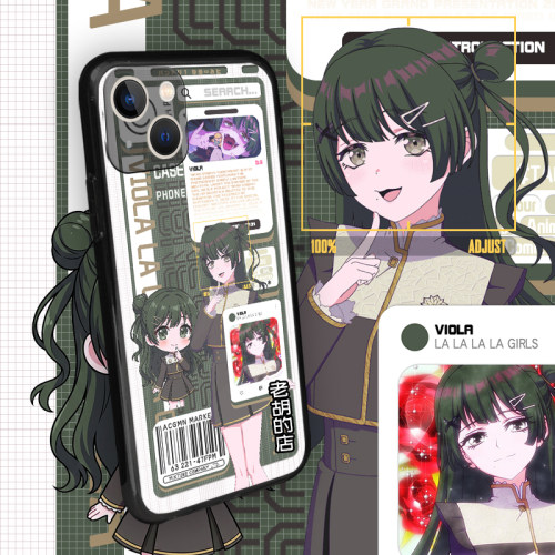 老胡的店BanG Dream!梦限大薇欧拉VIOLA周边苹果17小米定制手机壳