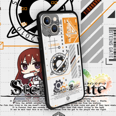 命运石之门周边液态硅胶手机壳