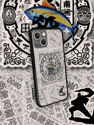 忍者杀手周边液态硅胶手机壳