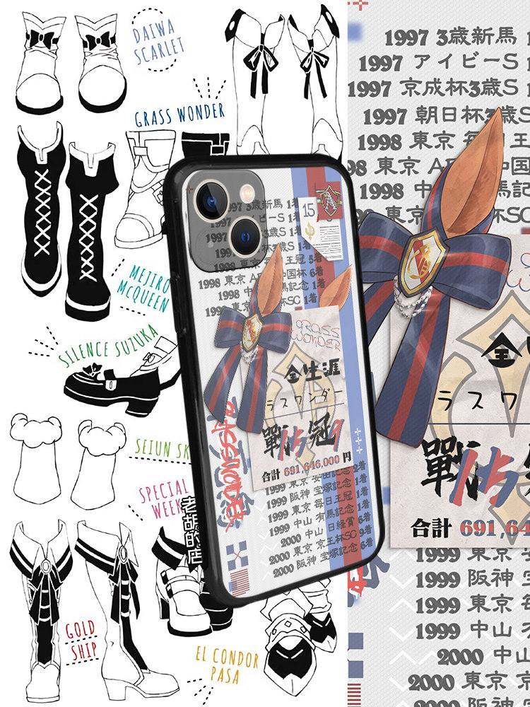 老胡的店赛马娘草上飞草原奇迹grass wonder苹果iphone13手机壳套