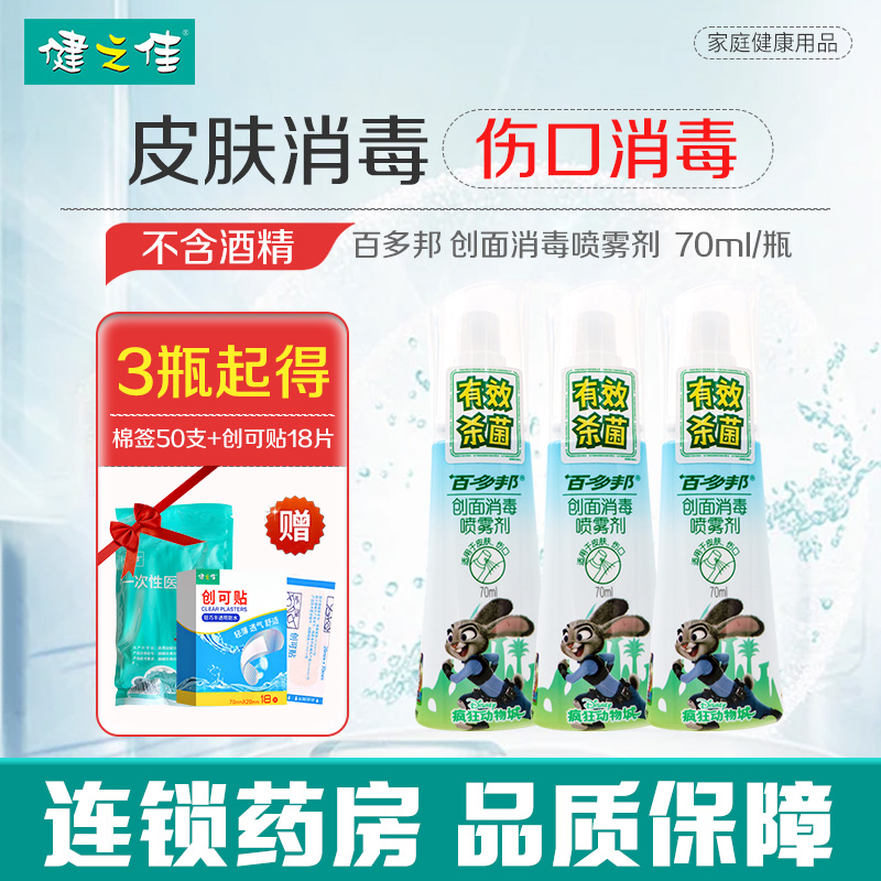 皮肤伤口创面消毒喷雾剂