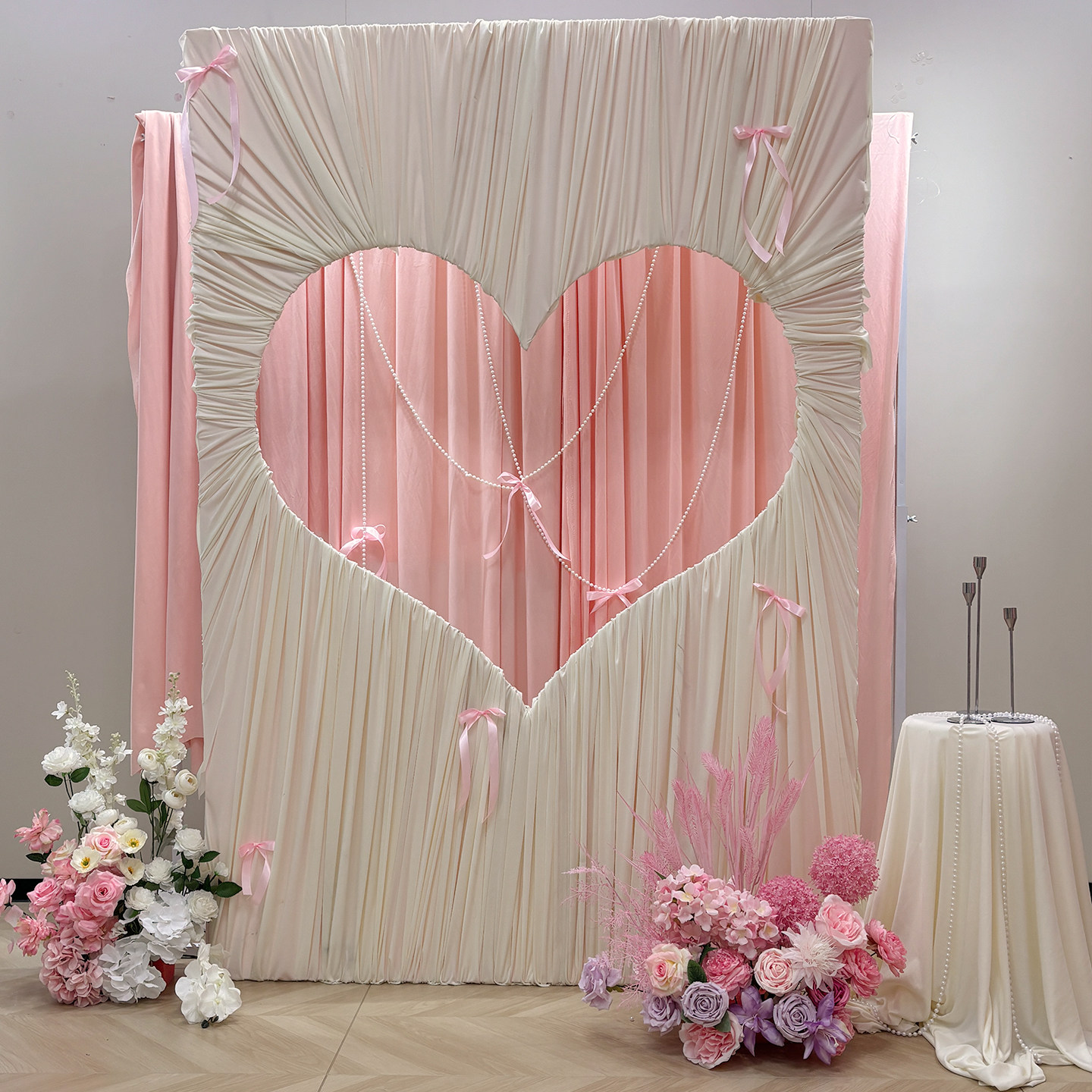 七夕情人节店铺打卡墙拍照氛围布置背景结婚生日kt板镂空爱心相框,节庆用品/礼品,婚房布置套装,淘宝优惠券,粉丝福利购,淘宝优惠卷