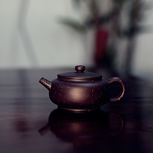宜兴紫砂壶纯全手工正宗原矿老紫泥铺砂泡茶壶大口功夫茶具
