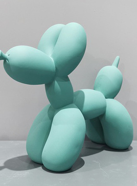 儿童房床头书柜卡通装饰品气球狗