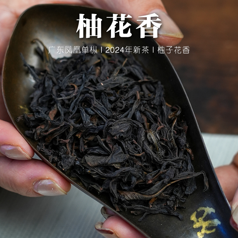 广东乌龙茶单枞茶柚花香50克罐装