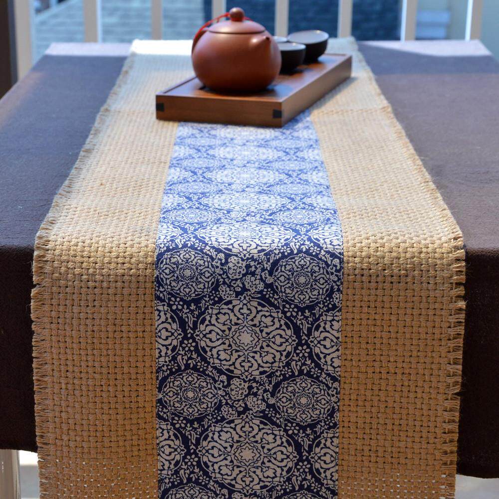 防水纸茶席日式茶席桌旗禅意棉麻中式布艺干泡茶几垫茶布茶道旗