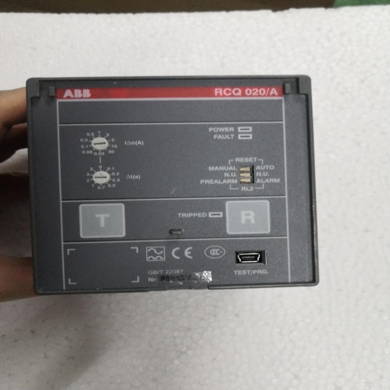【议价】ABB RCQ 020A 剩余电流动作保护继电器 RCQ-议价