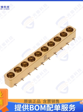 GPPB-PF-1-10-EG-ST-SM-1N 连接器CONN SMPM PLUG 10POS GOLD SMD