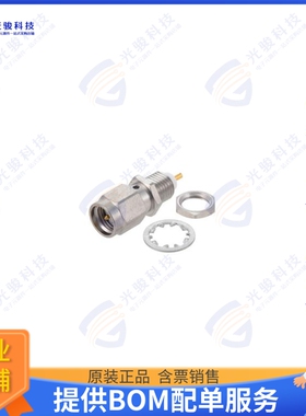 LCCN3141 连接器18 GHZ SMA MALE BULKHEAD MOUNT C