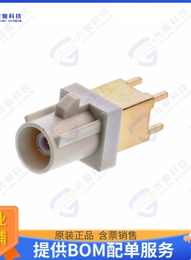 RF55-29B-T-00-50-G-SH 连接器FAKRA PLUG SMB TYPE: STRAIGHT, F