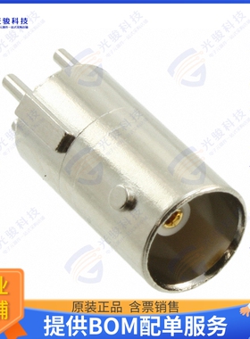 112586 连接器CONN BNC JACK STR 75 OHM PCB