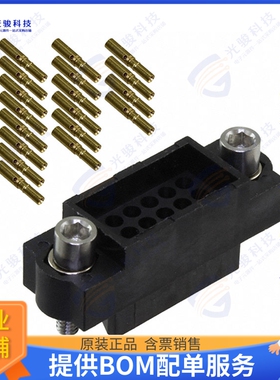 M83-LFD1F2N18-0000-000 连接器CONN RCPT 18POS CRIMP 22AWG GOL