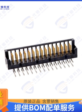 TSSH-115-01-L-D-RA 连接器.100  END SHROUDED TERMINAL STRI