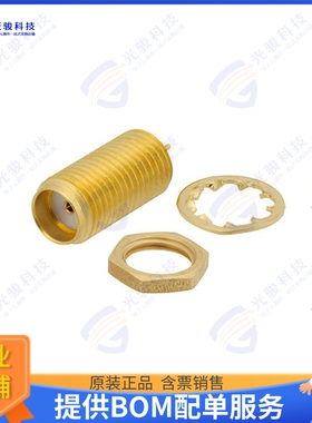PE4532 连接器SMA Female Bulkhead Mount Hermet