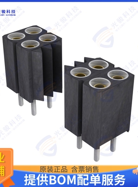 803-87-034-10-001101 连接器CONN SOCKET 34POS 0.1 GOLD PCB