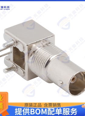 112494 连接器CONN BNC JACK R/A 75 OHM PCB