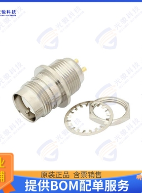 PE4105 连接器3/4 inch-20 Twinax Female Bulkhe