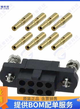 M80-4600805 连接器CONN RCPT 8POS CRIMP 22AWG GOLD